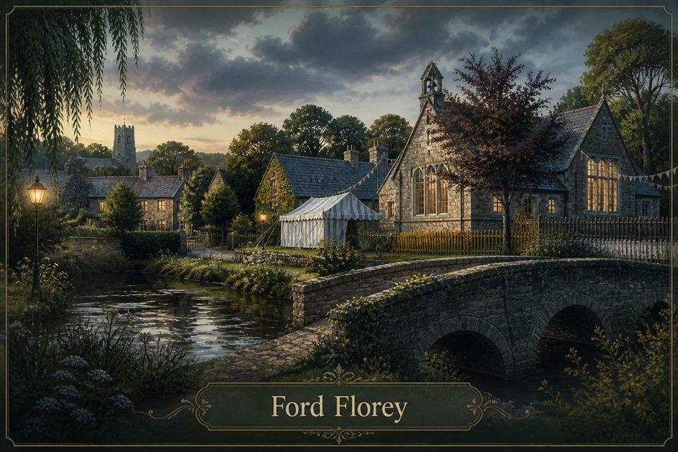 AI-generated story interpretation of the fictional setting Ford Florey