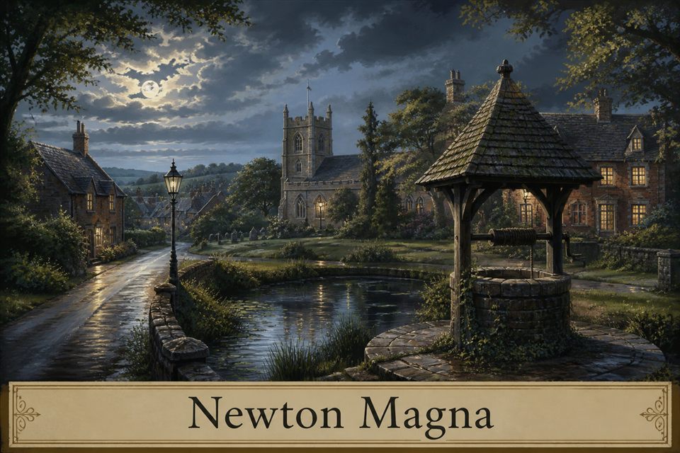 AI-generated story interpretation of the fictional setting Newton Magna